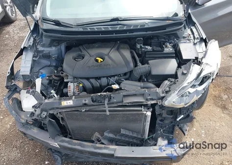 2013 Hyundai Elantra Gls z USA, uszkodzony, nr VIN 5NPDH4AE6DH243252